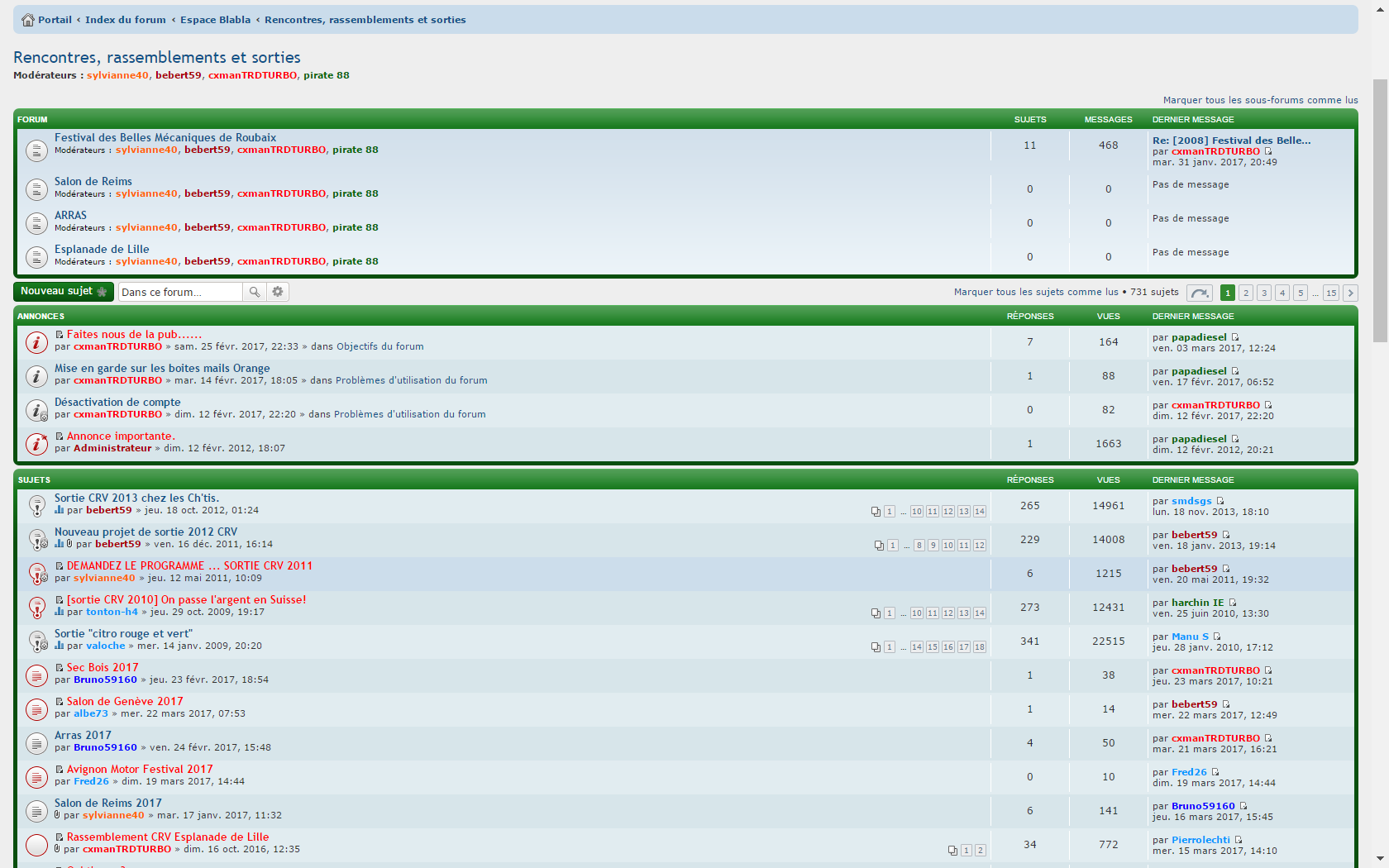 forum sorties rencontres